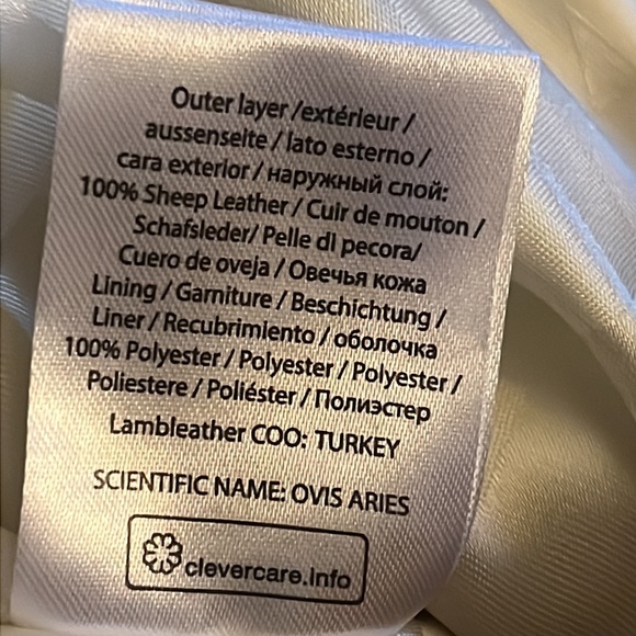 Remain Manua Tan Leather Embossed Knee Shorts - New, $621 Approx. MSRP - Picture 7 of 9